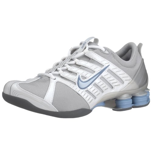 Nike Ladies Shox Ballo - Silver Size 4.5 - 312756-051