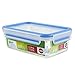 Emsa Clip and Close Storage Container, Rectangular, 34 Ounces