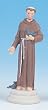 Religious Statue - Saint Francis - 4" Height - Magnetic and Adhesive Base