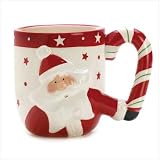 Candy Cane Santa Mug, Shakers and Tea Set