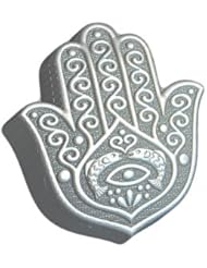 Zable (tm) Sterling Silver Hamsa Hand Bead / Charm