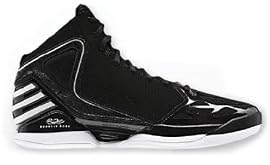 Adidas G66101 adizero Rose 773 Men's Basketball Shoes (Black/White/Black)
