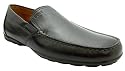 Geox Mens U Monet V Formal Black Slip On Leather Driving Moccasins