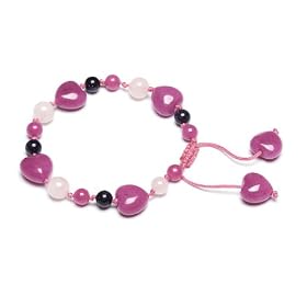 Lola Rose 'Ruthie' Mixed Semi Precious Stone Bracelet 17.5cm Closed and 23.5cm Open
