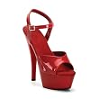 Funtasma Juliet-209 6" Heel Platform Sandal w/Ankle Strap, in 3 Colors