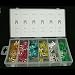 120 PIECE MINI AUTO CAR FUSE SET IN HANDY STORAGE CASE D83