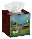 Village Green Tissue Box, Boutique