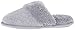 Dearfoams Women's Velour Scuff Flat