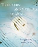 Techniques and Materials of Music: From the Common Practice Period Through the Twentieth Century (with eWorkbook Printed Access Card)
