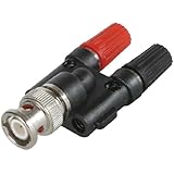 CCC BNC Male To Dual Binding Posts Adapter