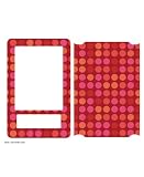Red Polka Dots Design Protective Skin for Barnes & Noble Nook