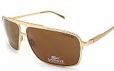 Lacoste - Lacoste LA12416 Gold Lens Gold Frame Sunglasses