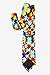 Wild Ties Autism Awareness Yellow Microfiber Tie