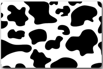 Milk Cow Pasture Meadow Grassland 15.7"(W) x 23.6"(H) Non-woven Fabric Multifuntional Doormat
