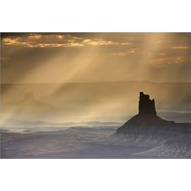photographie Candlestick Rock with light filtering through clouds viewed from near Murphy Point i...