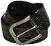 John Varvatos Men's Striped Leather Belt