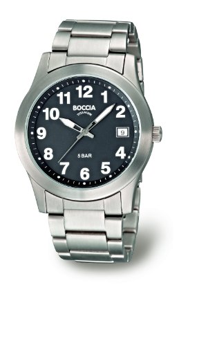 Boccia Herren-Armbanduhr Titan 3550-04 Preisvergleich