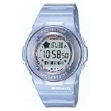Casio Women039s BG1300PP-2DR Baby-G Blue Bezel Shock Resistant Watch on sale