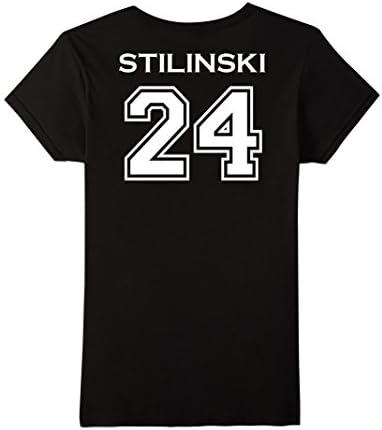 Beacon Hills Stilinski 24 Lacrosse Teen Wolf Inspired TShirt - Female Medium - Black