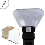 EasyLighting 3 Color Bounce and Soft Screen External Flash Diffuser for Nikon D3200 / D3100 / D800 / D5100 and Many More Digital SLR Cameras! **Includes 4 in 1 Cardreader