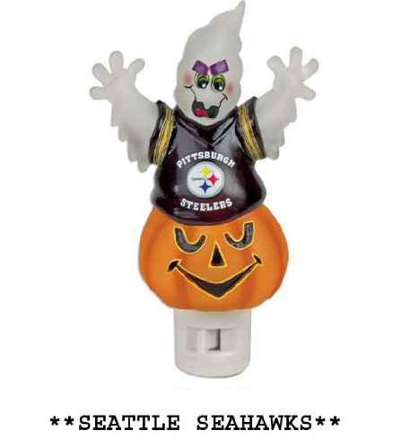 NFL Seattle Seahawks Halloween Ghost Night Light