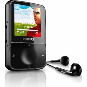 Philips GoGear 4 GB Vibe MP3 Video Player with 1.5 Inch Color Screen Philips GoGear 4 GB Vibe MP3 Video Player with 1.5-Inch Color Screen
