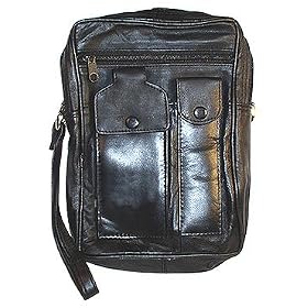 New Mens Genuine Leather Multipurpose Travel Bag
