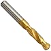 YG-1 D4146 High Speed Steel Screw Machine Drill Bit, TiN Finish, Straight Shank, Slow Spiral, 135 Degree, 3/32" Diameter x 1-3/4" Length (Pack of 10)