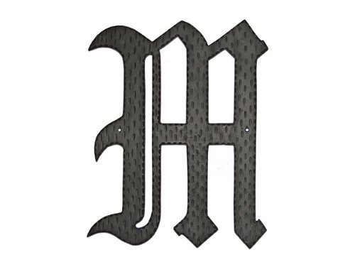 Montague Metal Products Home Accent Monogram, M, 24-Inch