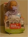 Little Mommy Real Loving Baby Cuddle & Coo Doll - White Velour/Lavender Outfit