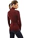 PattyBoutik Women's Turtleneck Full Zip Cardigan