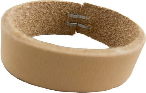Springfield Leather Company's Natural Vegetable Tan Belt Keeper 1-1/4"