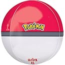 Anagram International Poke Ball Orbs Pack, 16", Multicolor
