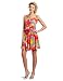 HALSTON HERITAGE Women's Smocked Waist Dress