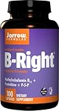 Jarrow Formulas B-right Complex, Supports Engery, Brain and Cardiovascular Health, 100 Veggie Caps