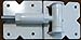 Vinyl Fence Hardware - Single Gate Kit - White (Vinyl Gate Hinges and Latch)