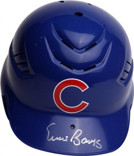 Ernie Banks Chicago Cubs Autographed Cool-Flo Replica Batting Helmet