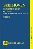 Konzert Op 61a d-Dur Nach dem Konzert Op 61 Vl Orch. Klavier, Orchester
