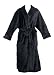  : Nautica Black Fuzzy Long Robe S
