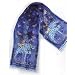 Laurel Burch Scarves, Indigo Cats with Sequins