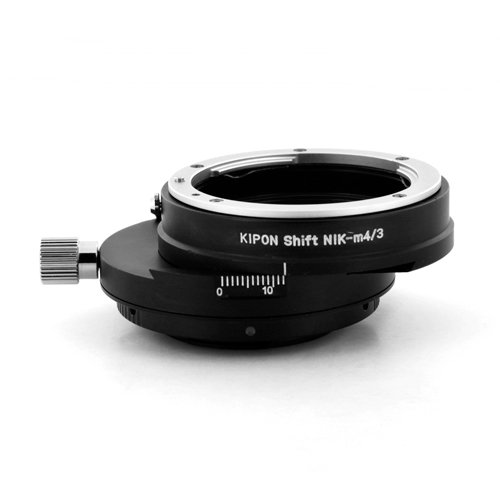 Kipon Nikon Shift Lens Mount to Micro 4/3 Body Lens Shift Adapter