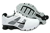 Men Nike Shox Turbo+ 11 White / Black / Neutral Grey / Silver 407266-100