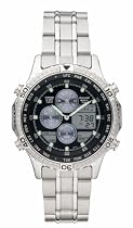 Accurist MB032 Gents World Timer Stainless Steel Bracelet Watch