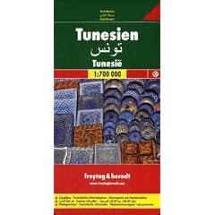 Freytag Berndt Autokarten, Tunesien 1:700.000: Autokarte. Citypl�ne. Touristische Informationen. Ortsregister mit Postleitzahlen