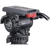 Sachtler DV 6 SB SpeedBalance Pro Video Fluid Head with a 75mm Ball Base, 5 + 5 Damping & Sliding Plate, Maximum Load 19.8 lbs.