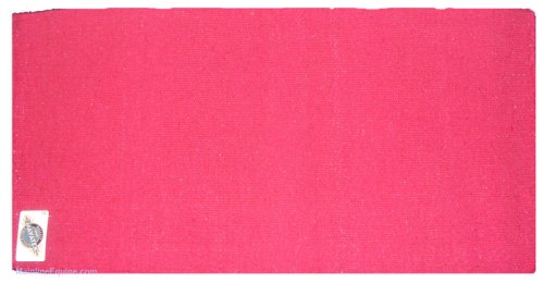Mayatex Saddle Blanket - Ranger Hogan Solid - Fandango Pink