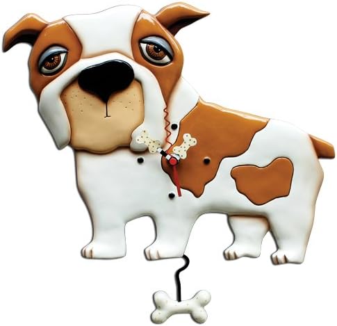 Close2MyArt Spike Dog pendulum clock