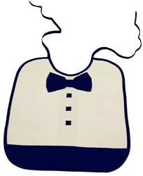 Tuxedo Baby Bib