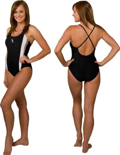 Chicago White Sox Women's Cross-Strap One-Piece Swimsuit