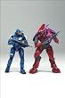 Halo 2009 McFarlane Toys Deluxe Action Figure Boxed Set Team Slayer 2-Pack {Guardian} (Spartan Mark VI vs. Elite Combat)